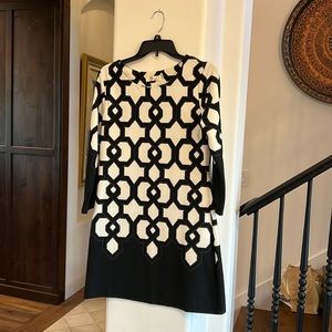 Aryeh Black and white dress medium